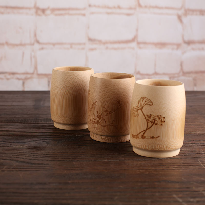 Vaso de cerveza de carbón de bambú