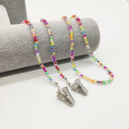 Colorful Beaded Sunglasses Chain for Women