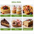 Batidora y dispensadora de masa para pasteles