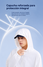 Chaqueta ligera y fresca de protección solar para hombre