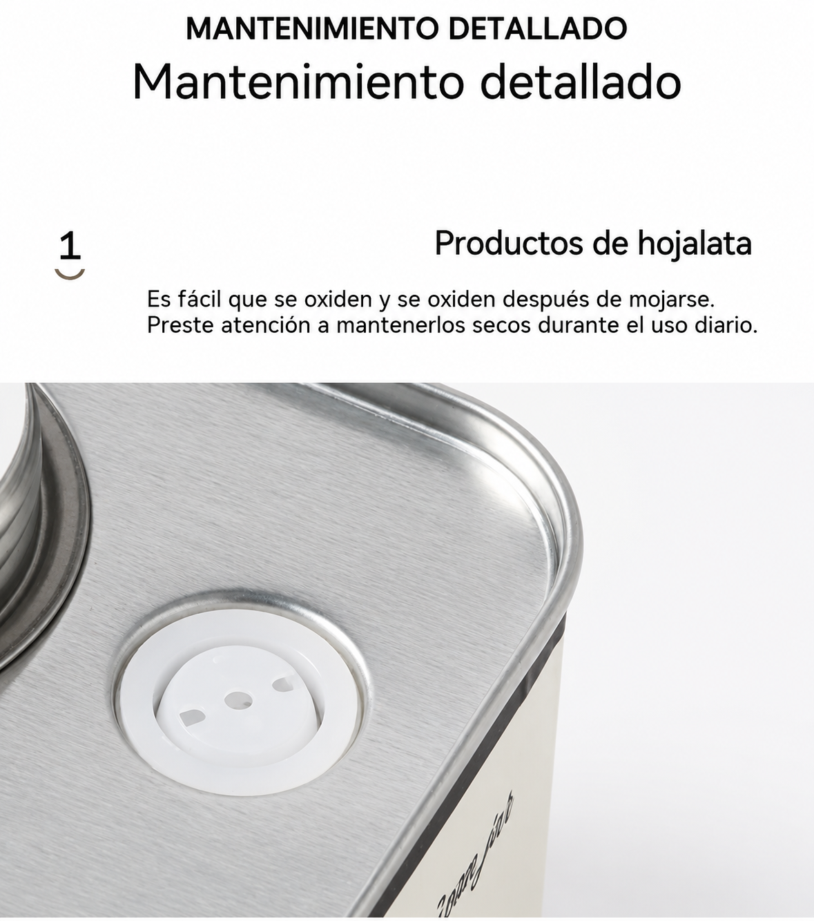 Latas selladas de hojalata para acampar al aire libre con granos de café