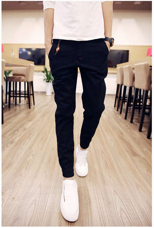 Pantalones deportivos tipo harem para hombre