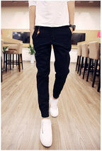 Pantalones deportivos tipo harem para hombre