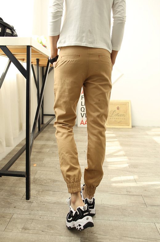 Pantalones deportivos tipo harem para hombre
