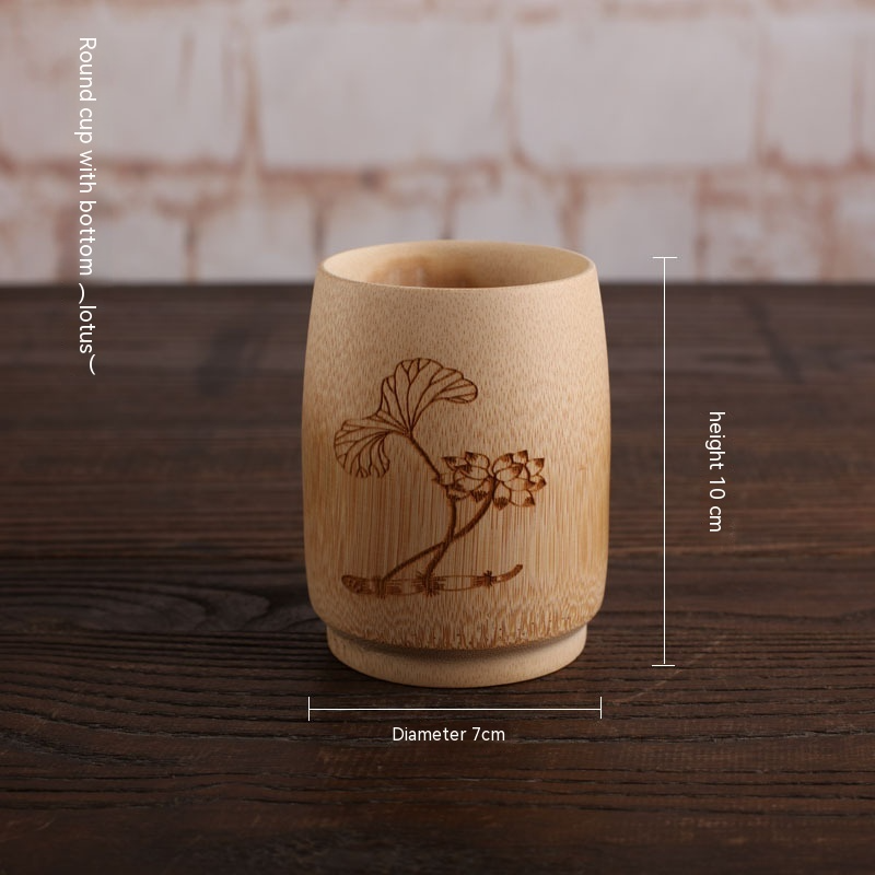 Vaso de cerveza de carbón de bambú