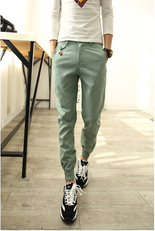 Pantalones deportivos tipo harem para hombre