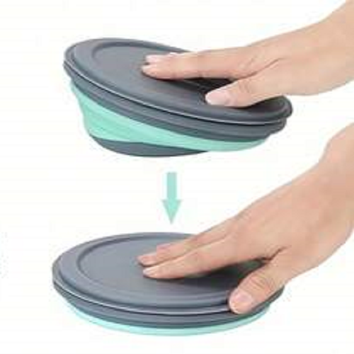 Comedero plegable portátil para mascotas