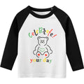 Camiseta de manga larga para niñas y bebés