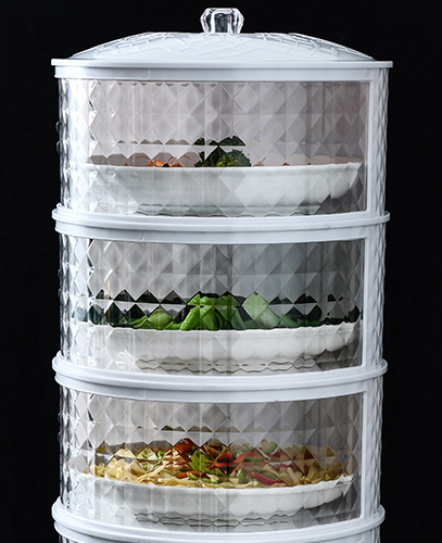 Multi-layer Dust-proof Food Cover with Heat Insulation