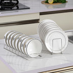 Escurridor de platos de acero inoxidable