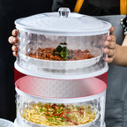 Multi-layer Dust-proof Food Cover with Heat Insulation