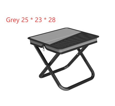Taburete plegable para acampar