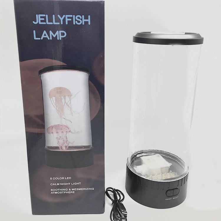 Lámpara de noche LED con forma de medusa grande