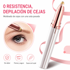 Recortadora de cejas eléctrica portátil recargable para mujeres