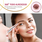 Recortadora de cejas eléctrica portátil recargable para mujeres
