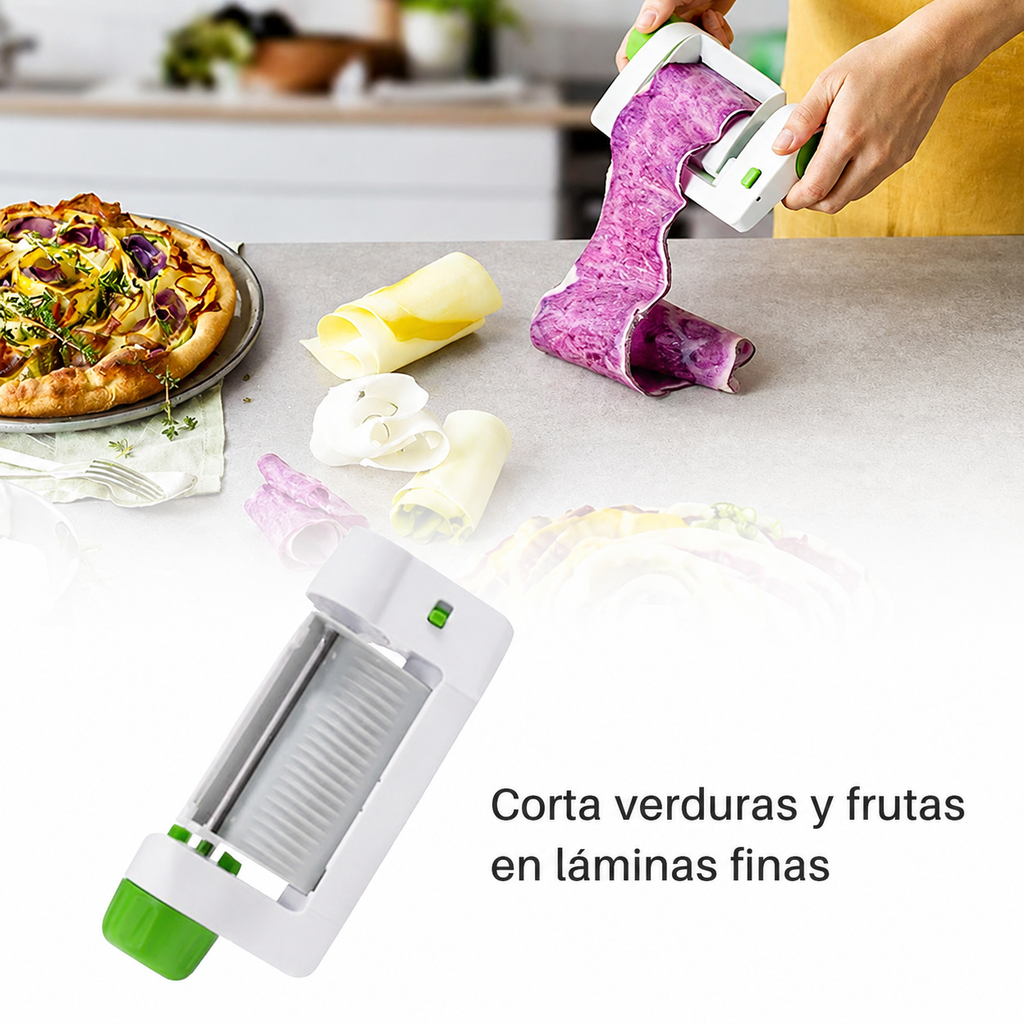 Cortador multifuncional de frutas y verduras para cocina