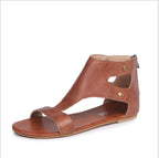 Sandalias planas con tachuelas para mujer - Calzado cómodo