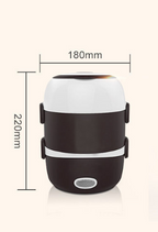 Fiambrera eléctrica multifunción y mini arrocera