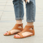 Sandalias planas con tachuelas para mujer - Calzado cómodo