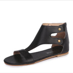 Sandalias planas con tachuelas para mujer - Calzado cómodo