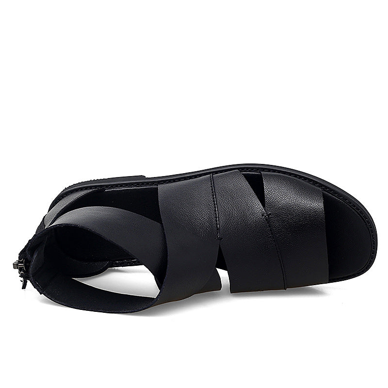 Sandalias de verano romano para  hombre, a la moda.
