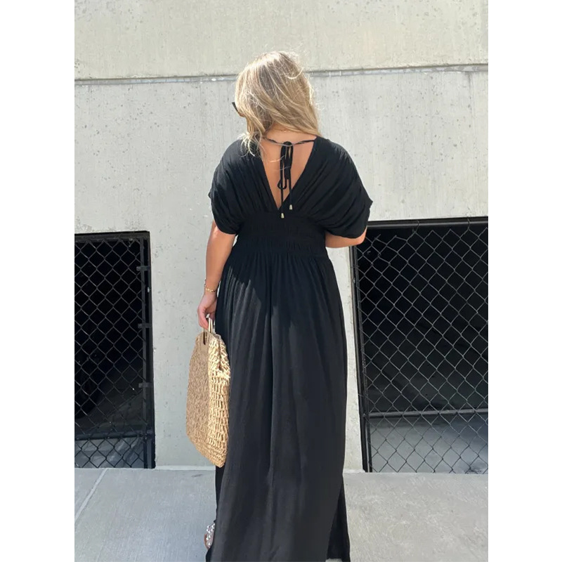 Vestido Sunkissed Pleat Palooza
