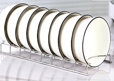 Escurridor de platos de acero inoxidable